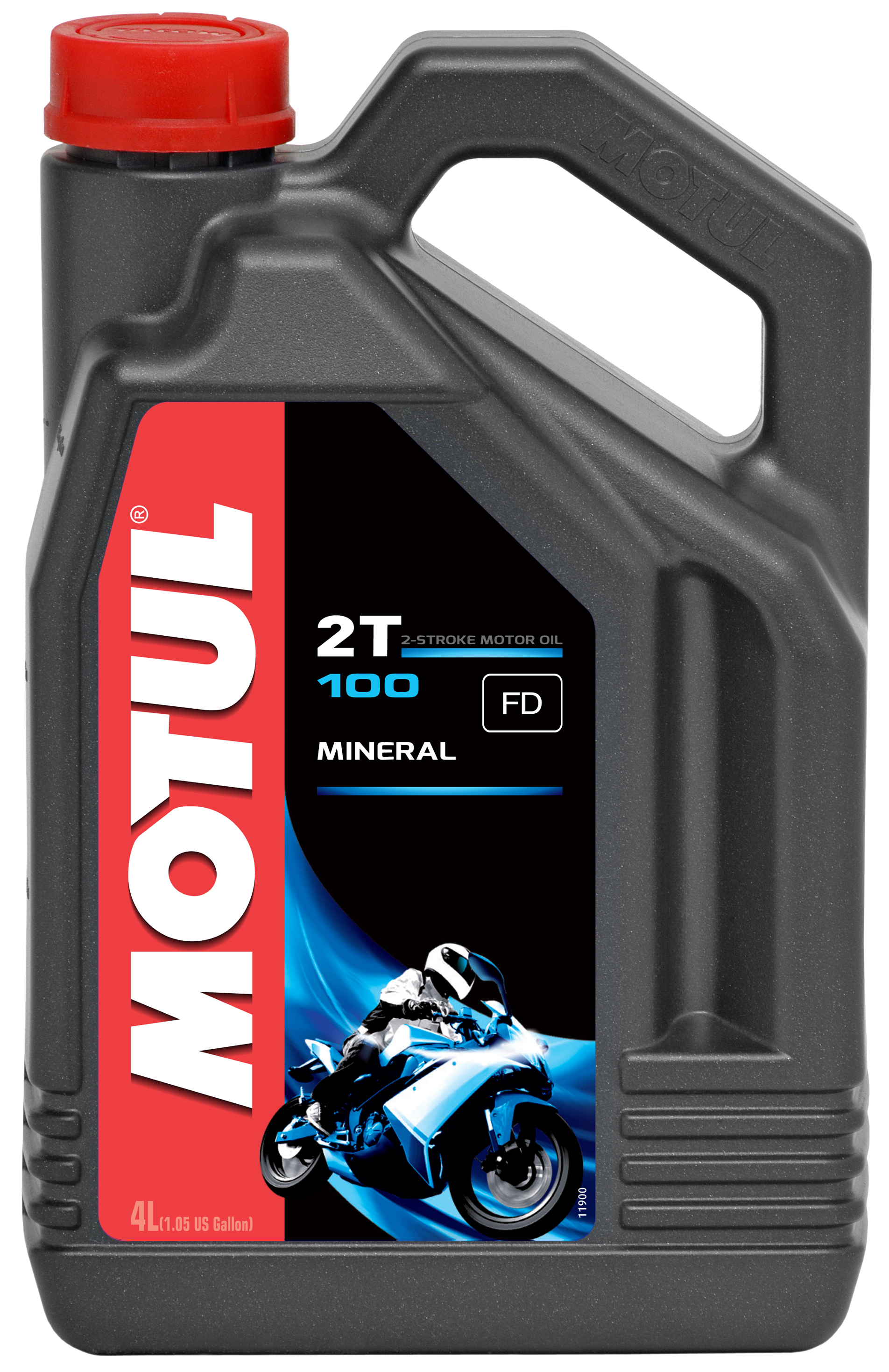Motoreļļa minerāleļļa MOTUL 100 2T, 4l