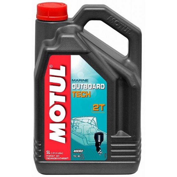 Sintētiska motoreļļa MOTUL OUTBOARD TECH 2T, 5l
