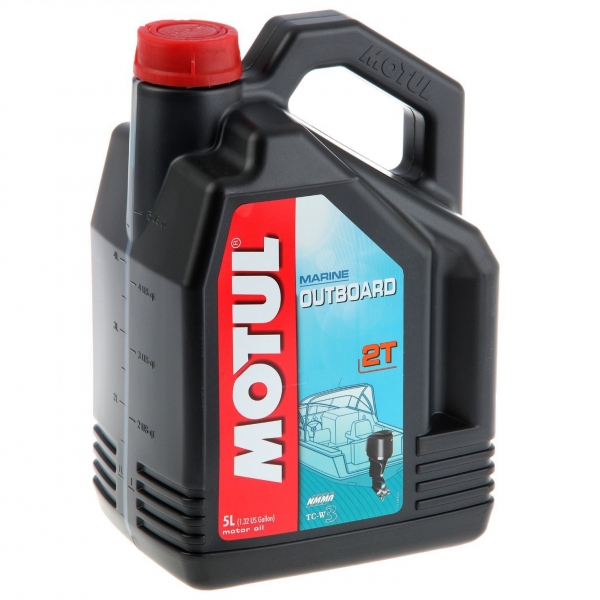 Motoreļļa minerāleļļa MOTUL OUTBOARD 2T, 5l