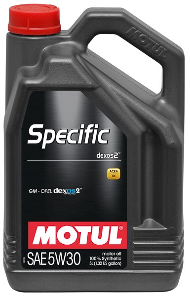 Sintētiska motoreļļa MOTUL Specific dexos2 5W-30, 5l