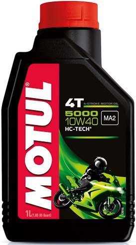 Sintētiska pusmotoreļļa MOTUL 5000 4T 10W-40, 1l