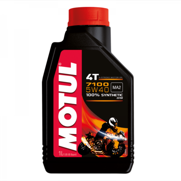 Sintētiska motoreļļa MOTUL 7100 4T 5W-40, 1l