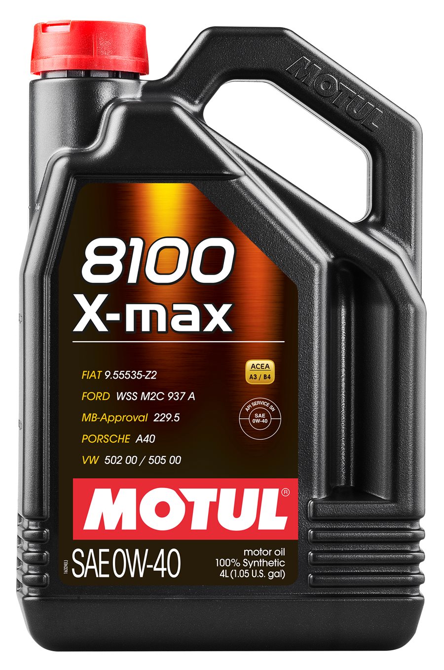 Sintētiska motoreļļa MOTUL 8100 X-Max 0W-40, 4l
