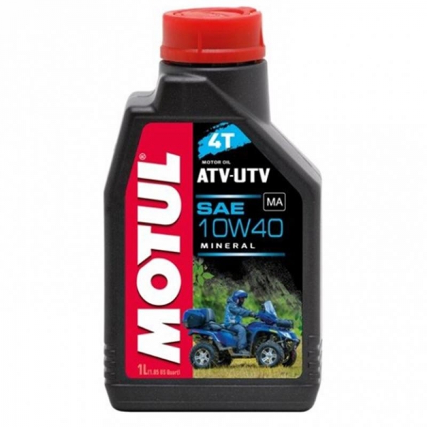 Motoreļļa minerāleļļa MOTUL ATV-UTV 4T 10W40, 1l
