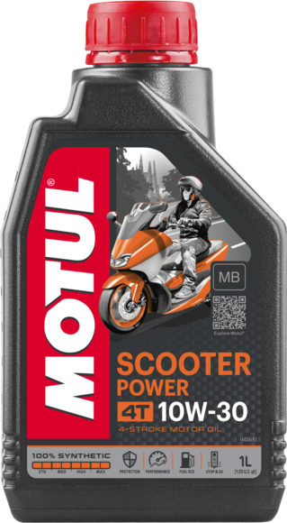 Sintētiska motoreļļa  MOTUL SCOOTER POWER 4T 10W-30 MB, 1l