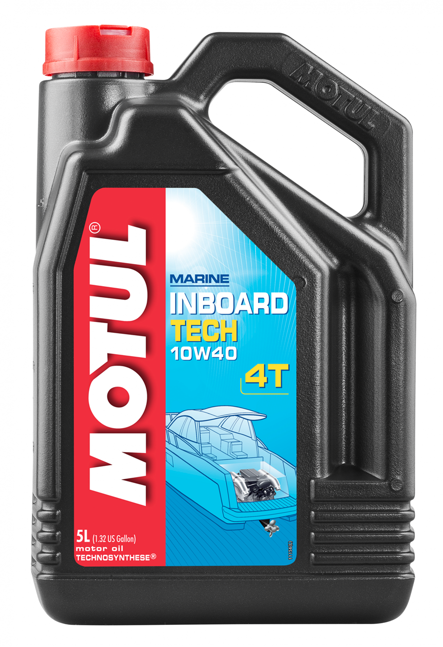 Sintētiska pusmotoreļļa MOTUL Inboard Tech 4T 10W-40, 5l