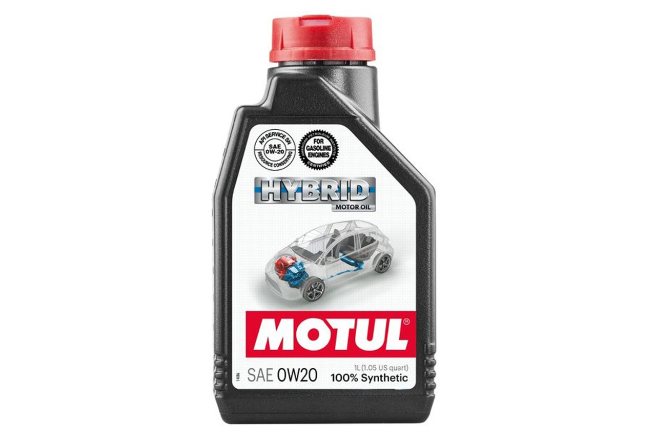 Sintētiska motoreļļa MOTUL HYBRID 0W-20, 1l