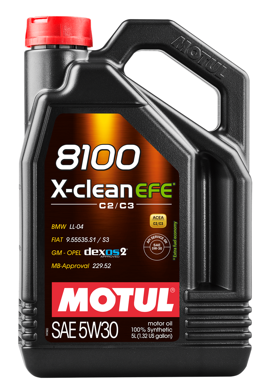 Sintētiska motoreļļa MOTUL 8100 X-clean EFE 5W-30, 5l