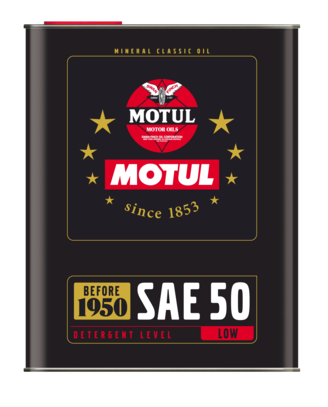 Motoreļļa minerāleļļa MOTUL CLASSIC SAE 50, 2l