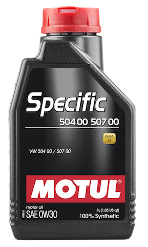 Sintētiska motoreļļa MOTUL SPECIFIC 504 00/ 507 00 0W-30, 1l