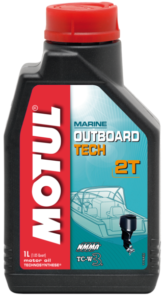 Sintētiska motoreļļa MOTUL OUTBOARD TECH 2T, 1l