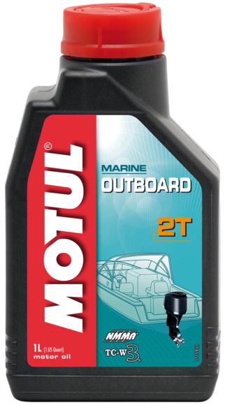 Motoreļļa minerāleļļa MOTUL OUTBOARD 2T, 1l