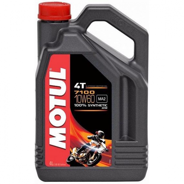 Motoreļļa sintētiska MOTUL 7100 4T 10W-60, 4l
