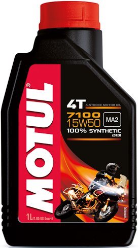 Sintētiska motoreļļa MOTUL 7100 4T 15W-50, 1l