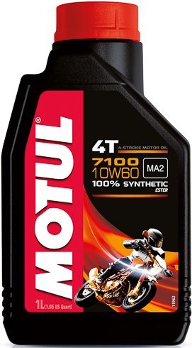 Motoreļļa sintētiska MOTUL 7100 4T 10W-60, 1l