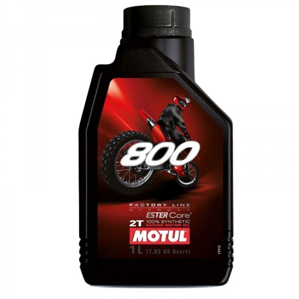Sintētiska motoreļļa MOTUL 800 2T FL OFF ROAD, 1l