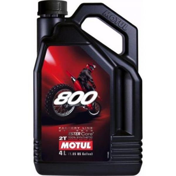 Sintētiska motoreļļa MOTUL 800 2T FL OFF ROAD, 4l