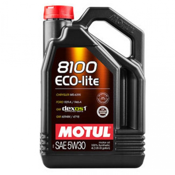 Sintētiska motoreļļa MOTUL 8100 ECO-LITE 5W-30, 4l