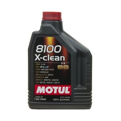 Sintētiska motoreļļa MOTUL 8100 X-CLEAN 5W-40, 2l