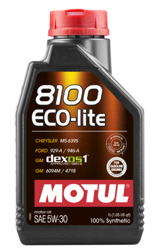Sintētiska motoreļļa MOTUL 8100 ECO-LITE 5W-30, 1l