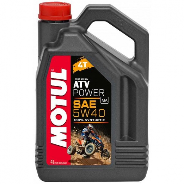 Sintētiska motoreļļa MOTUL ATV POWER 4T 5W-40, 4l
