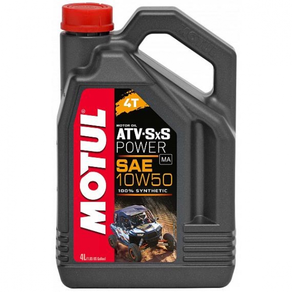 Motoreļļa sintētiska MOTUL ATV SXS POWER 4T 10W-50, 4l