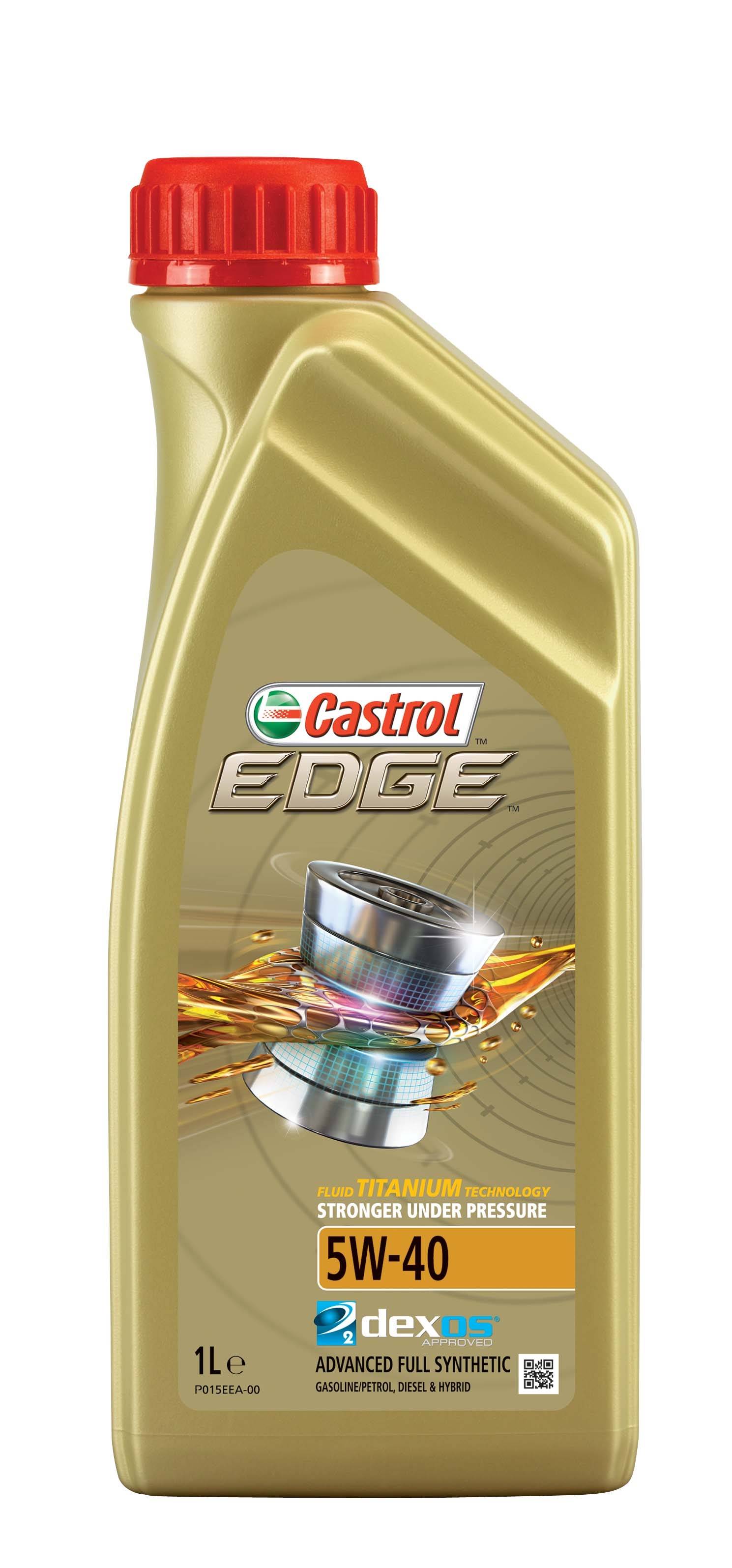 Motoreļļa Sintētiskā CASTROL EDGE 5W-40, 1 l