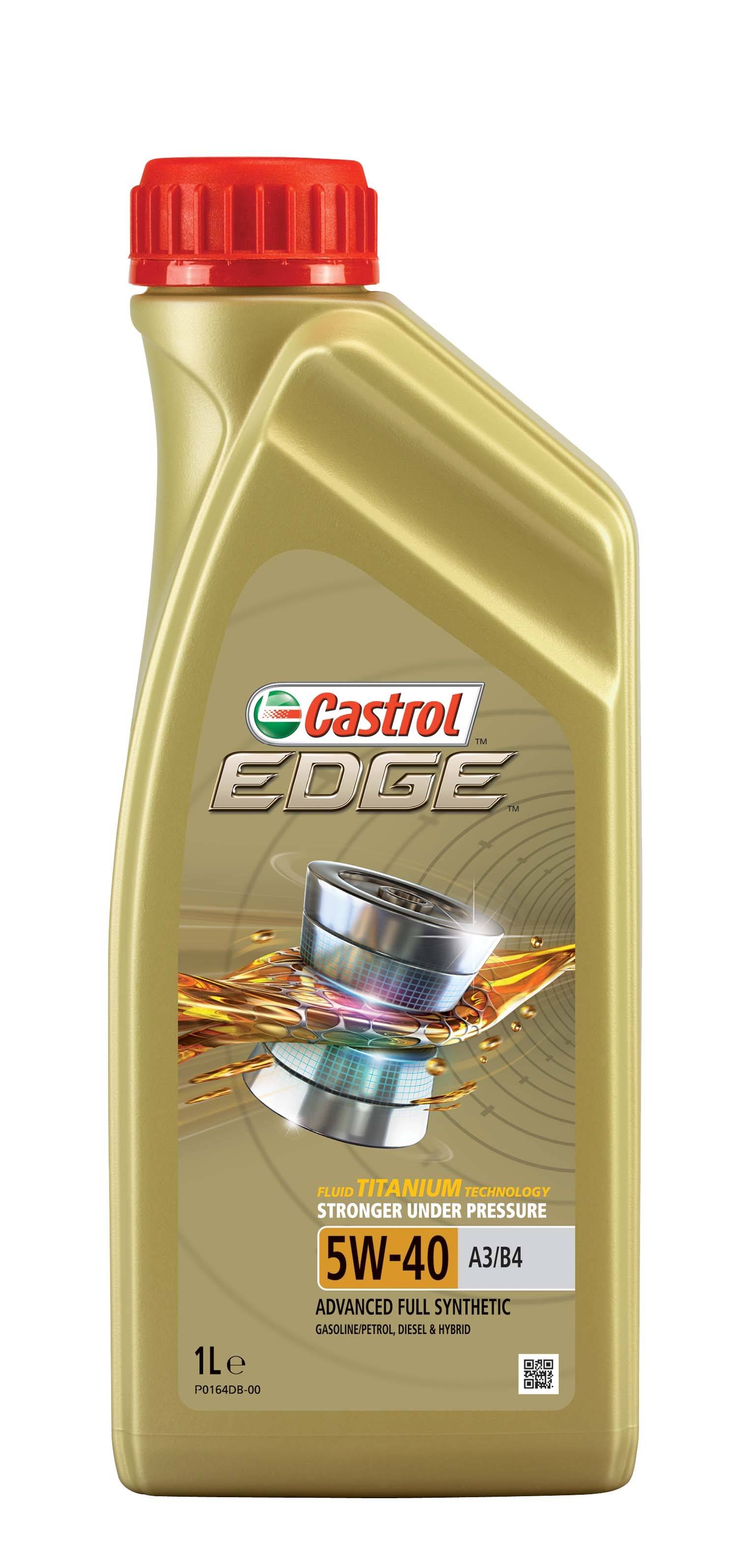 Motoreļļa Sintētiskā CASTROL EDGE 5W-40 A3/B4, 1 l