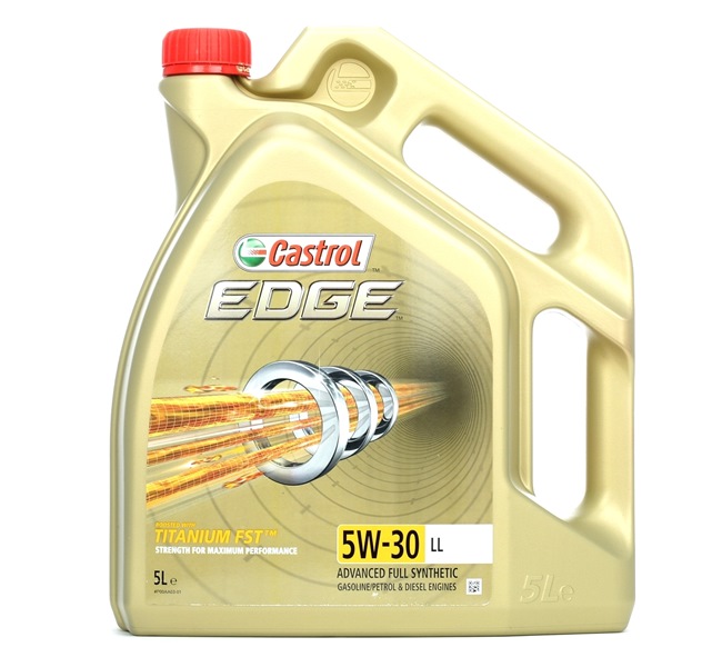 Motoreļļa Sintētiskā CASTROL EDGE 5W-30 LL, 5 l