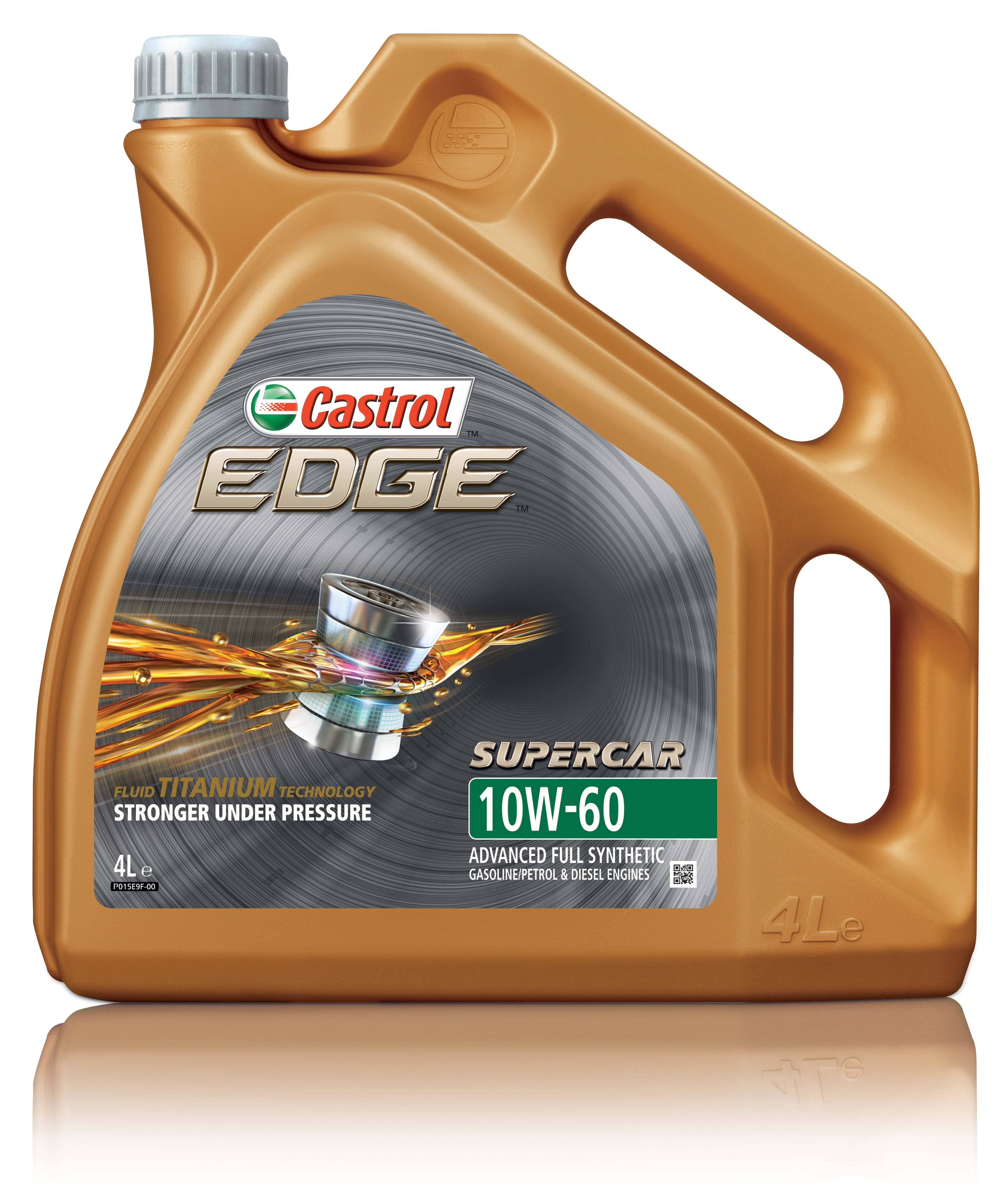 Motoreļļa CASTROL EDGE SUPERCAR 10W-60, 4 l