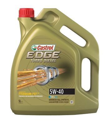 Motoreļļa CASTROL EDGE TURBO DIESEL 5W-40 5 l