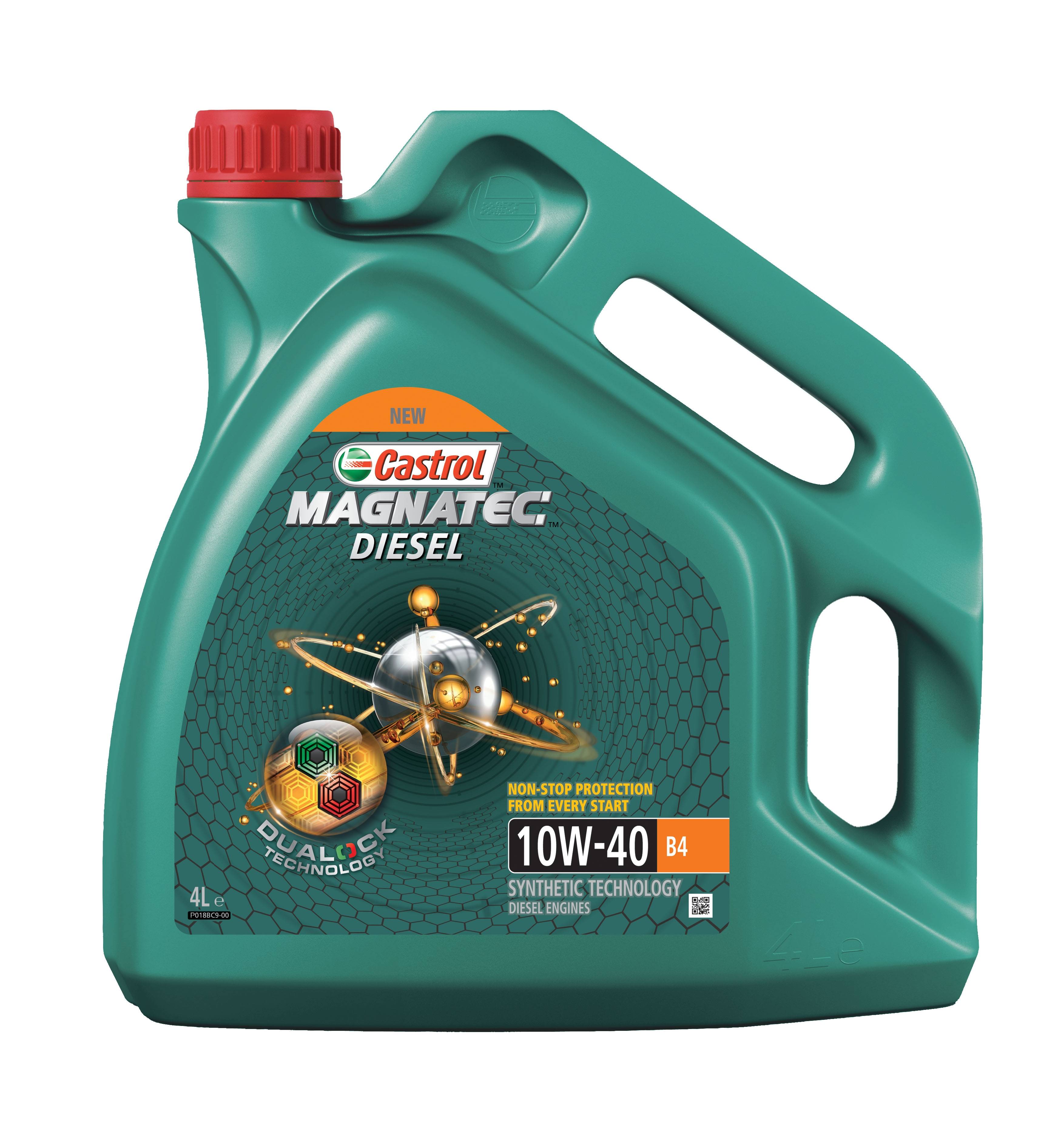 Motoreļļa CASTROL MAGNATEC DIESEL 10W-40 B4, 4l