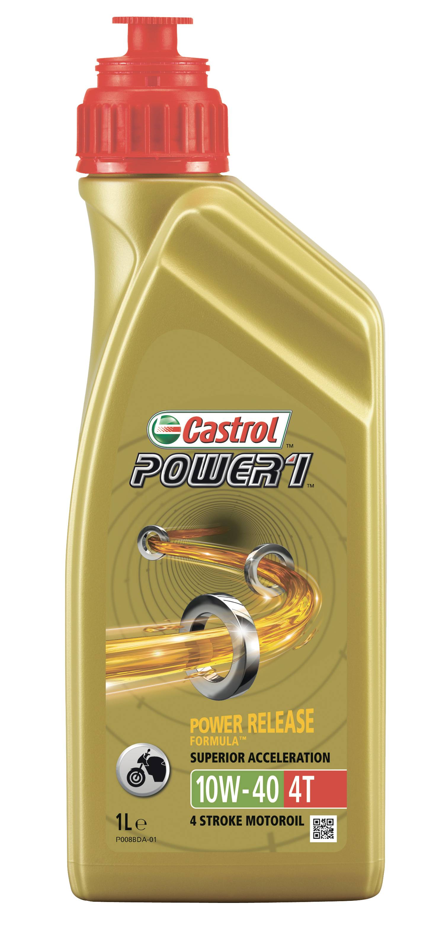 Motoreļļa CASTROL POWER 1 4T 10W-40, 1 l