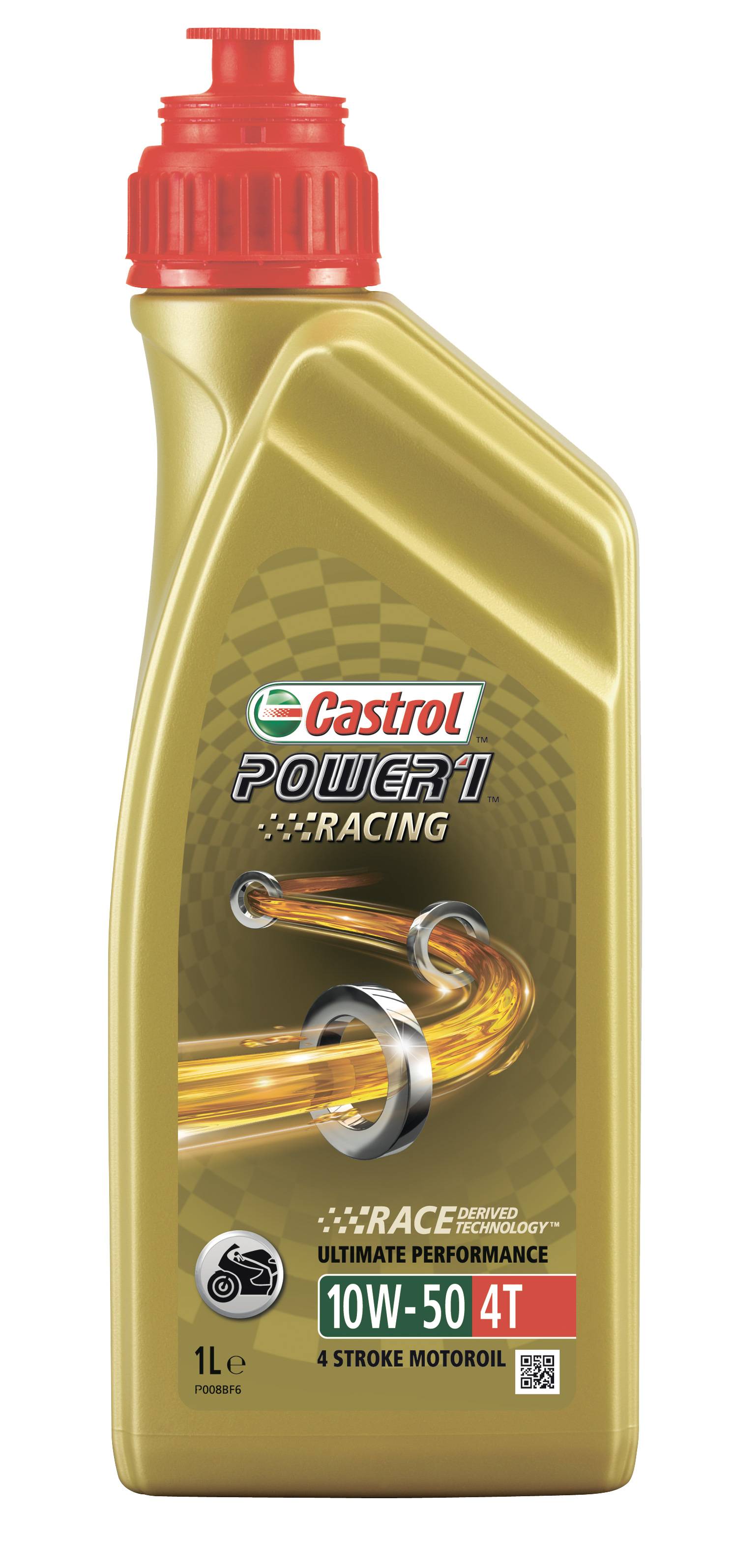 Motoreļļa CASTROL POWER 1 RACING 4T 10W-50, 1 l
