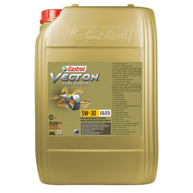 Motoreļļa CASTROL VECTON FUEL SAVER 5W-30 E6/E9, 20 l