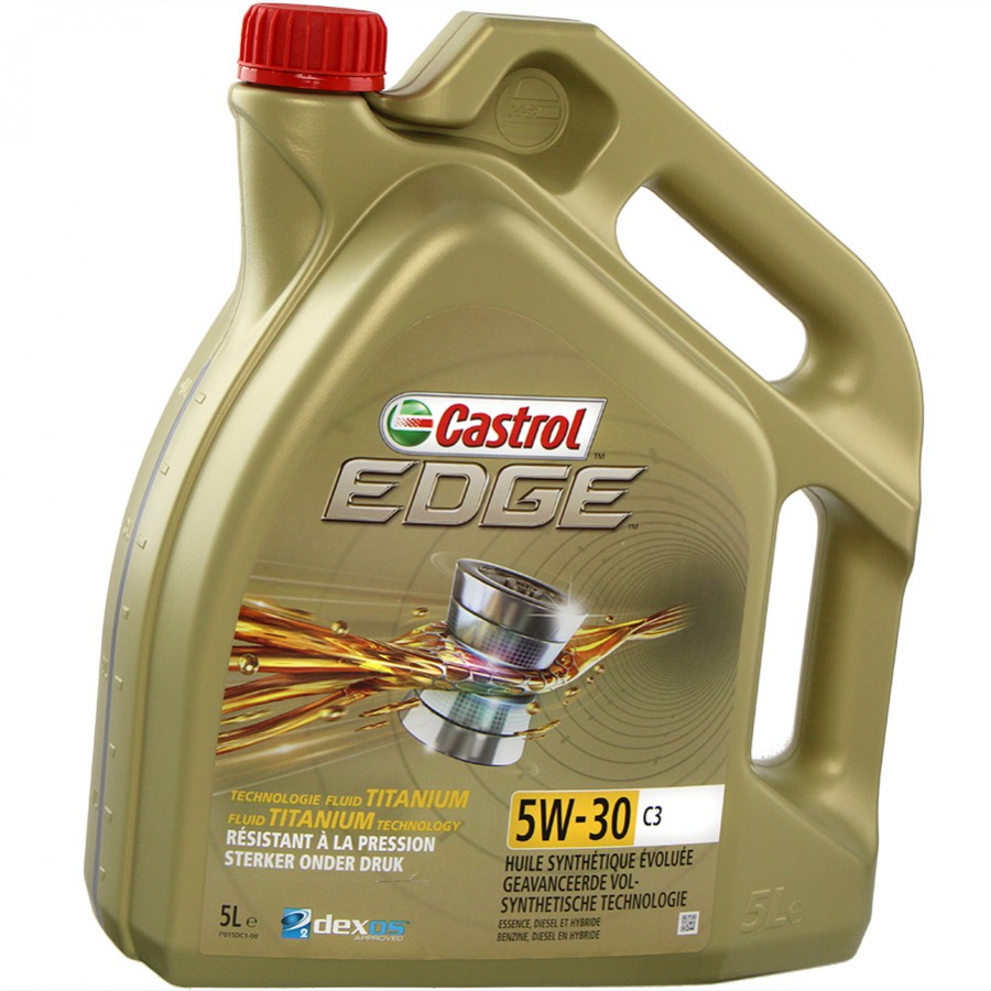 Motoreļļa Castrol 5W30 Edge Titanium C3, 5 l