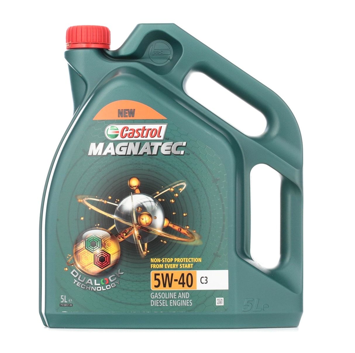 Motoreļļa Sintētiskā Castrol Magnatec 5W-40 C3, 5 l