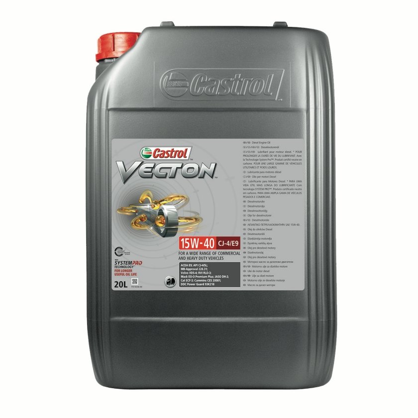 Motoreļļa Castrol Vecton 15W-40 CK-4/Е9, 20 l