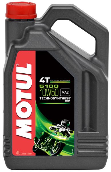 Motoreļļa pussintētiska MOTUL 5100 4T 10W-50, 4l