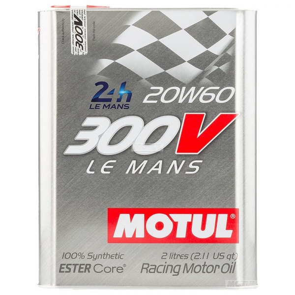 Sintētiska motoreļļa MOTUL 300V LE MANS 20W-60, 2l