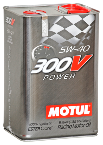 Sintētiska motoreļļa MOTUL 300V POWER 5W-40, 2l