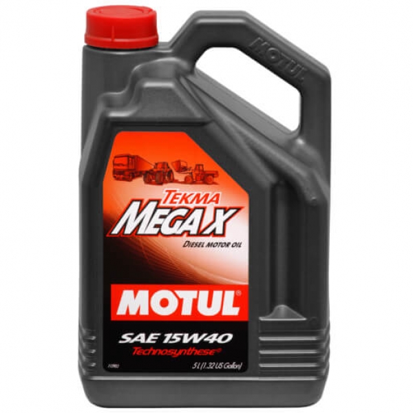 Sintētiska pusmotoreļļa MOTUL TEKMA MEGA X 15W-40, 5l
