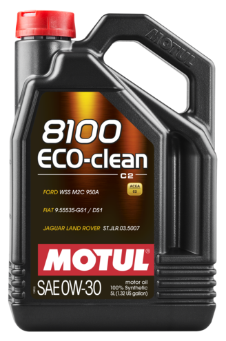 Sintētiska motoreļļa MOTUL 8100 ECO-CLEAN 0W-30, 5l