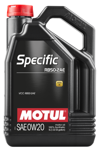 Sintētiska motoreļļa MOTUL SPECIFIC RBS0-2AE 0W-20, 5l