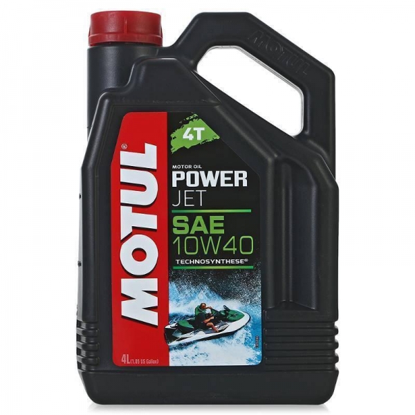 Sintētiska pusmotoreļļa MOTUL POWERJET 4T 10W-40, 4l