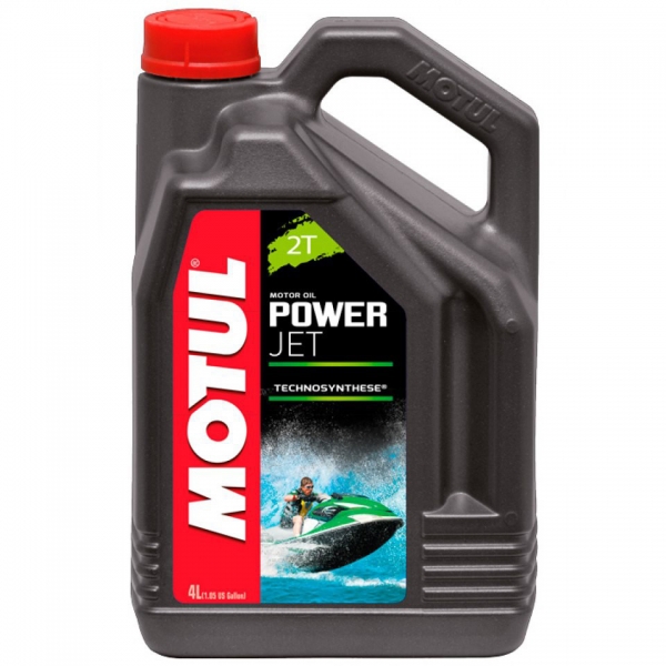 Sintētiska pusmotoreļļa MOTUL POWERJET 2T, 4l