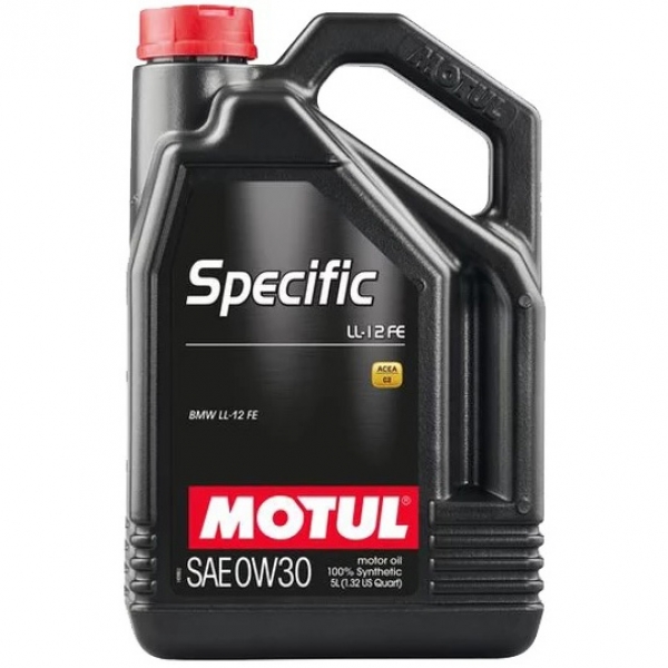 Sintētiska motoreļļa MOTUL SPECIFIC LL-12 FE 0W-30, 5l