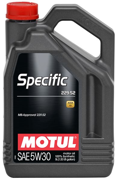 Sintētiska motoreļļa MOTUL Specific MB 229.52 5W-30, 5l