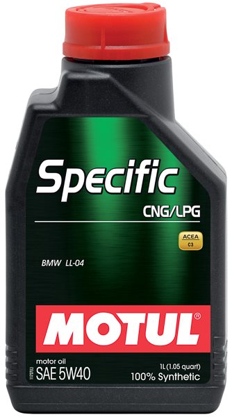 Sintētiska motoreļļa MOTUL Specific cng/lpg 5W-40, 1l