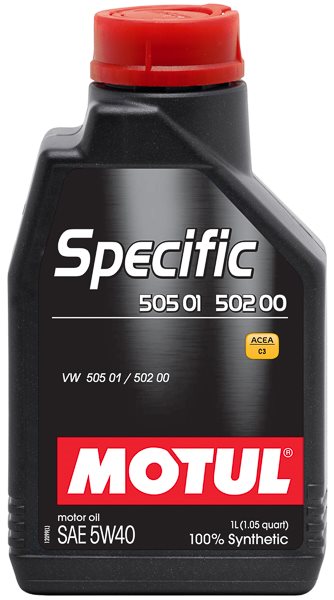 Sintētiska motoreļļa MOTUL Specific 502.00-505.01 5W-40, 1l